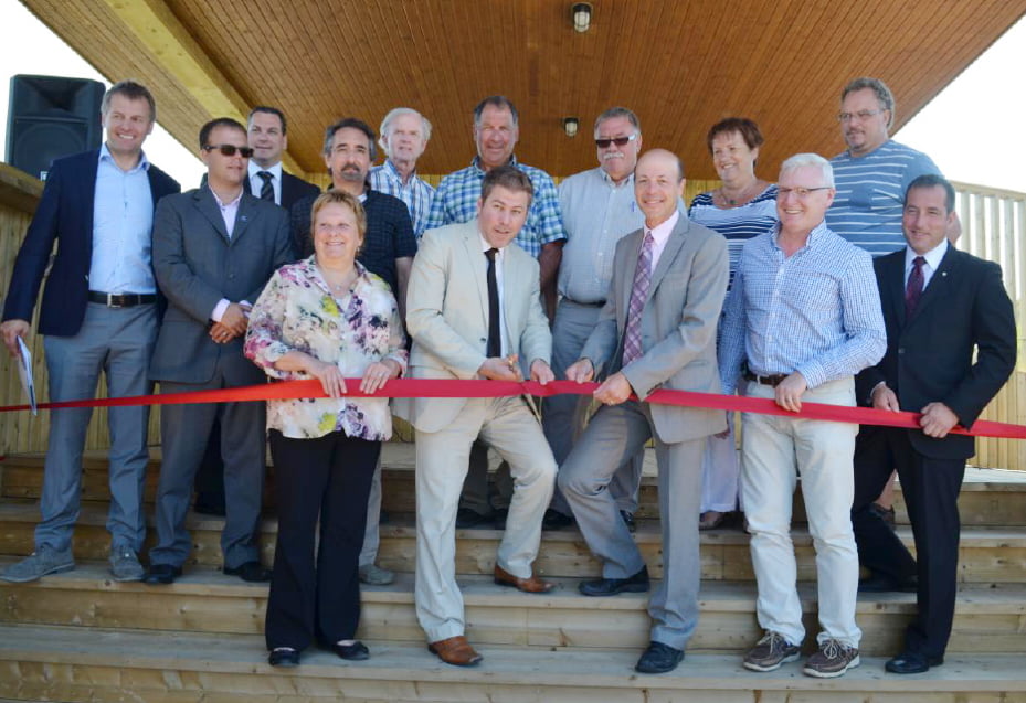 Inauguration de la Place des gens de mer et du Parcours insulaire