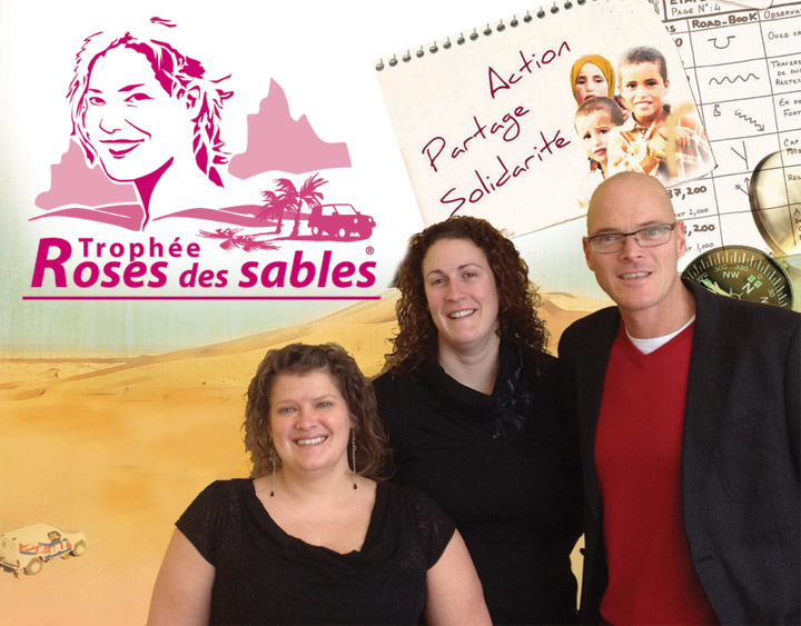 ilesdelamadeleine.com,  partenaire principal de l’équipe madelinienne du « Trophée Roses des sables »