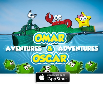 Lancement d’un jeu mobile avec les personnages de Omar & Oscar