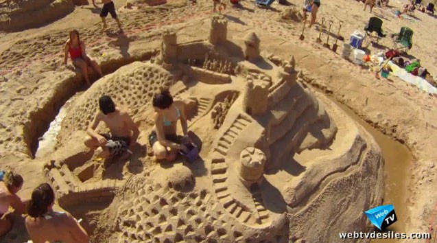 19/08/2010 : Concours de Châteaux de sable édition 2010