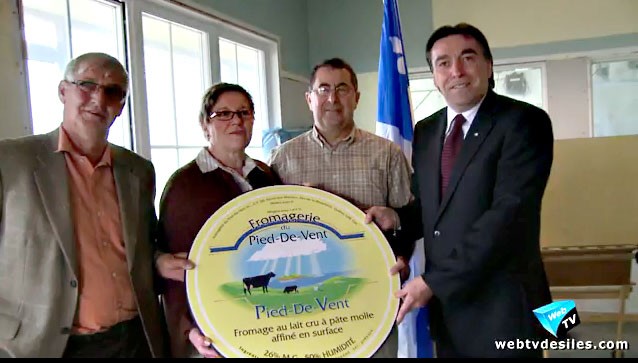 17/06/10 : Un appui financier à la Fromagerie du Pied-de-Vent