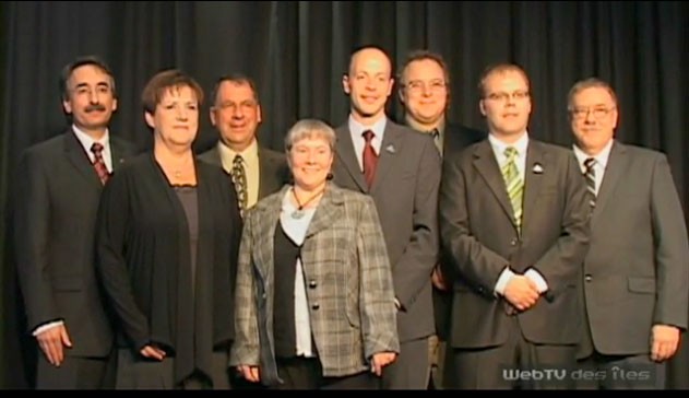 18/11/2009 : Assermentation du Conseil de la Municipalité des îles-de-la-Madeleine