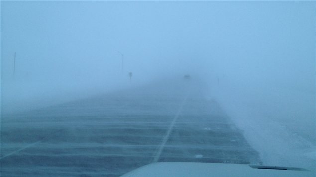 Blizzard sur l’Est du Québec