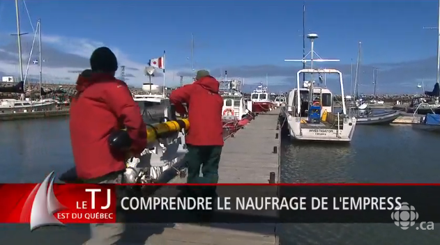 Empress of Ireland : les archéologues se préparent à explorer l’épave