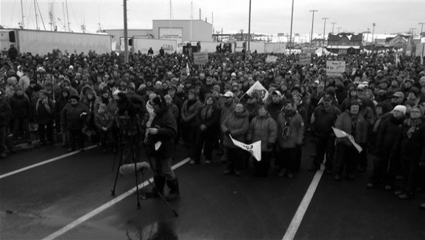 Éphémérides : 4000 Madelinots marchent contre la réforme de l’assurance-emploi