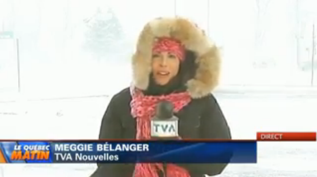 Blizzard et froid extrême sur la majorité du Québec