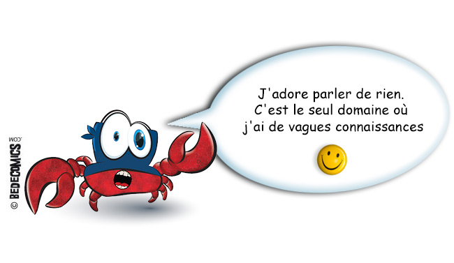 La pensée du crabe masqué