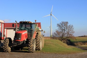 Proche d'une ferme