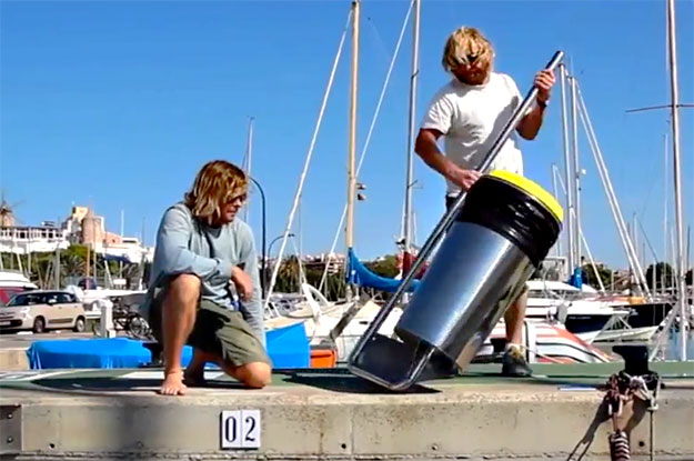 Seabin, la poubelle filtrante pour nettoyer les océans