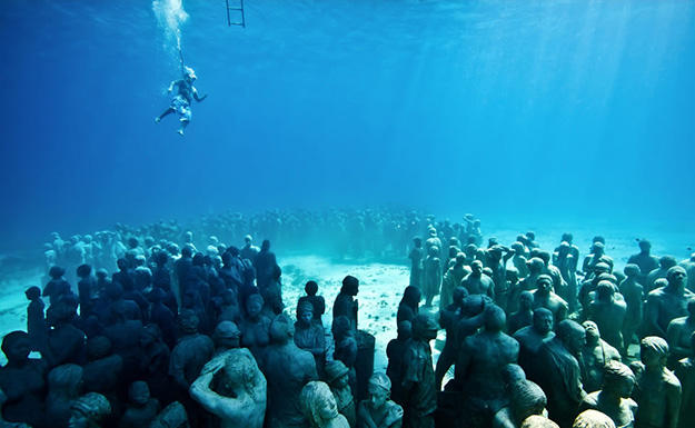 Sculptures sous-marines