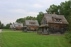 Maisons alignées