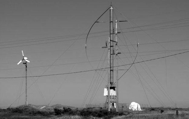 Éphémérides : Construction d’une éolienne sur le site de La Cormorandière