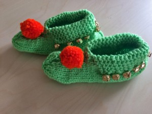 chaussons-verts