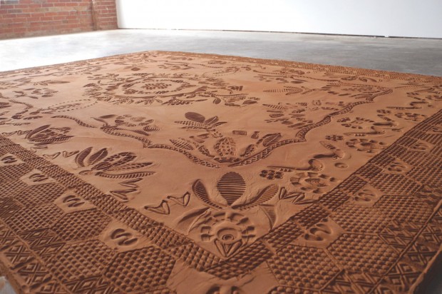 Tapis éphémères par l’artiste Rena Detrixhe