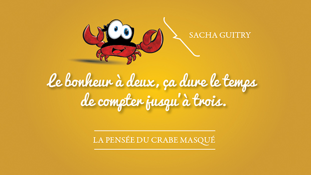 La pensée du crabe masqué