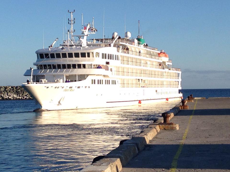 Le bateau de croisière Pearl Mist sera aux Îles mardi