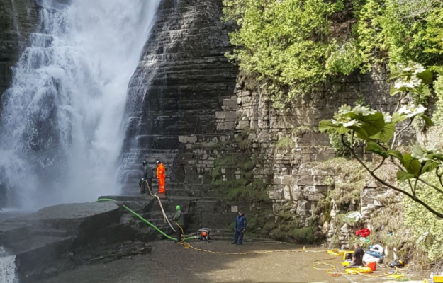 Chutes Jean-Larose: des scaphandriers pour Maïté