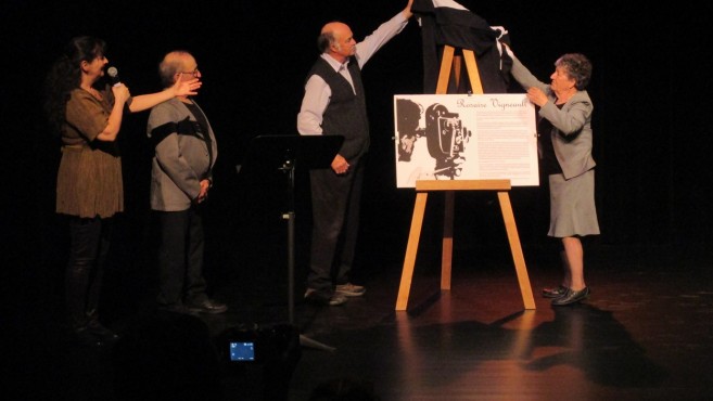 L’auditorium de la Polyvalente des Îles devient l’auditorium Rosaire-Vigneault