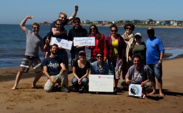 12 étudiants en océanographie de retour d’un séjour exploratoire aux Îles
