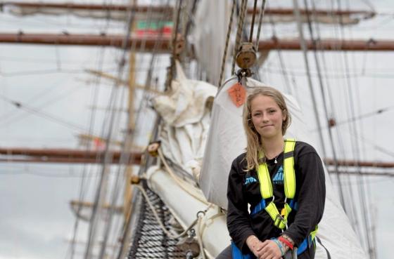 Catheryne, 24 ans de novice à matelot en une traversée