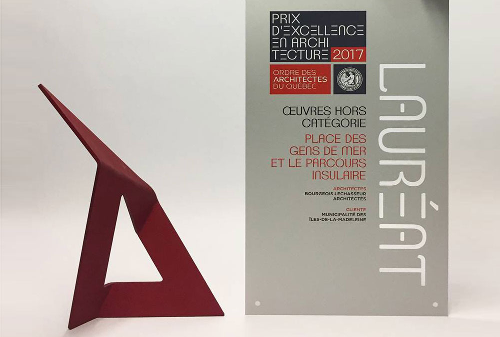 Place des gens de mer remporte un Prix d’excellence de l’Ordre des Architectes du Québec