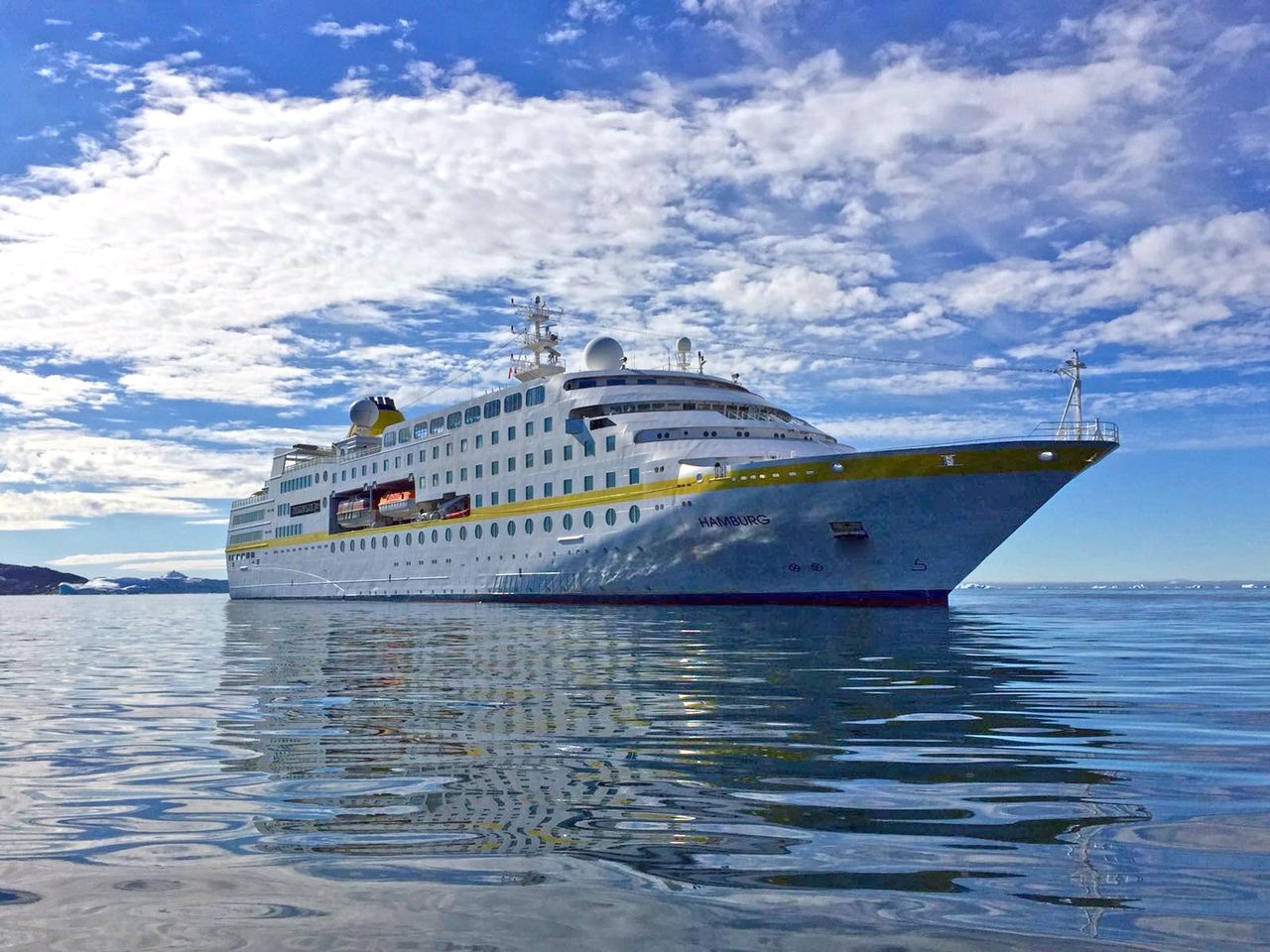 Le bateau de croisière Hamburg sera aux Îles jeudi