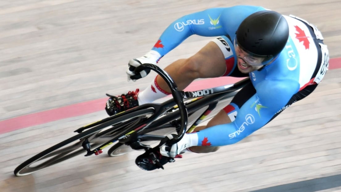 Hugo Barrette à son meilleur pour les championnats du monde de cyclisme sur piste