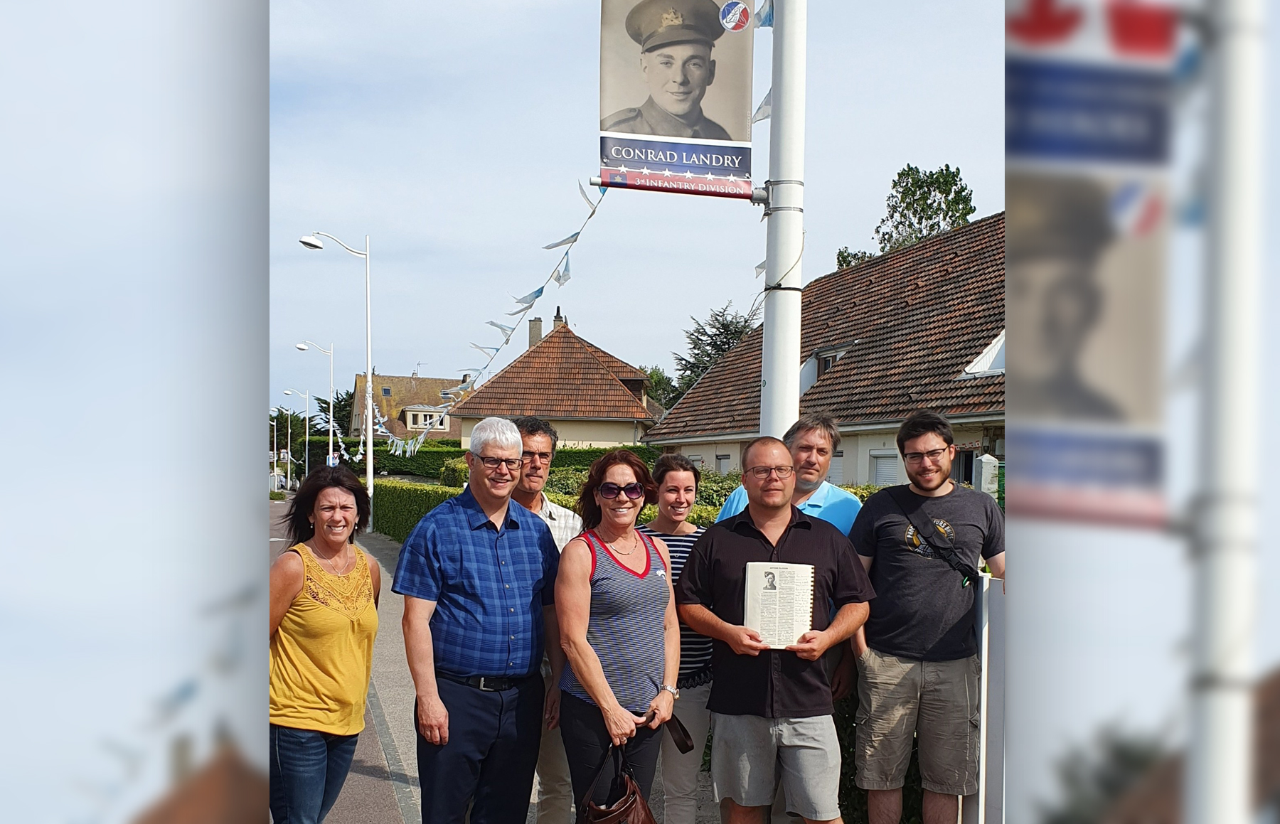 La Manche : Visiteurs des Îles-de-la-Madeleine au Centre Juno Beach