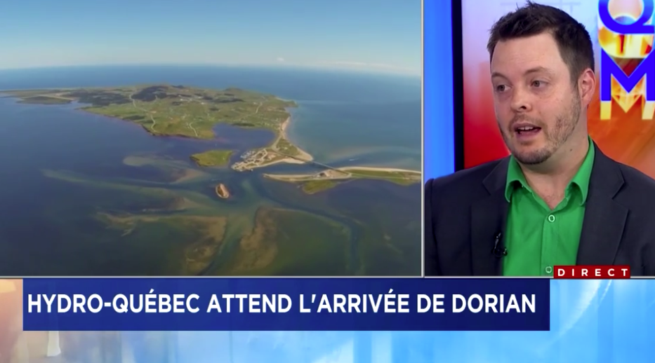 Reste de l’ouragan Dorian: Hydro-Québec déploie des équipes aux Îles-de-la-Madeleine