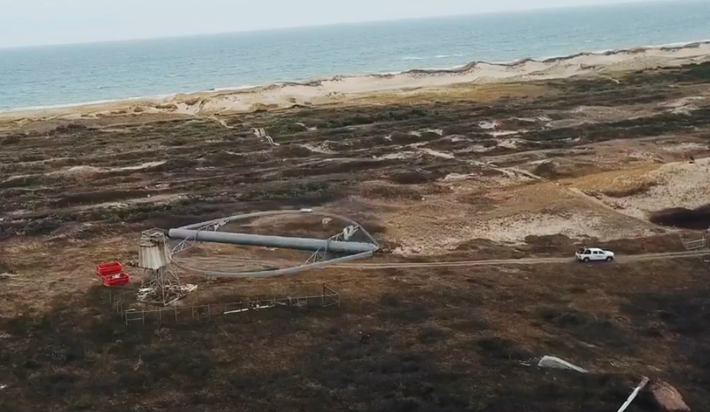 L’éolienne verticale aux Îles de la Madeleine est démantelée