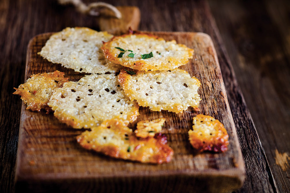 Chips de parmesan