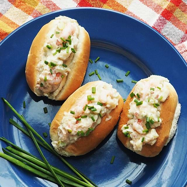 Petits pains farcis aux fruits de mer d’Agathe