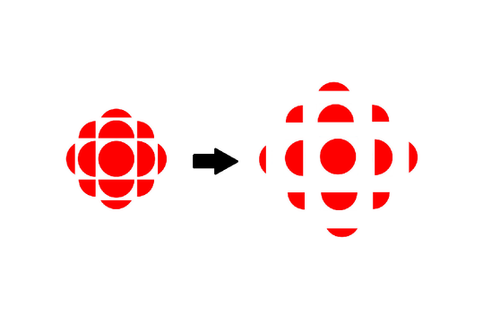 Niaiseries Acadiennes : Radio-Canada change son logo pour respecter les règlements de la Covid-19