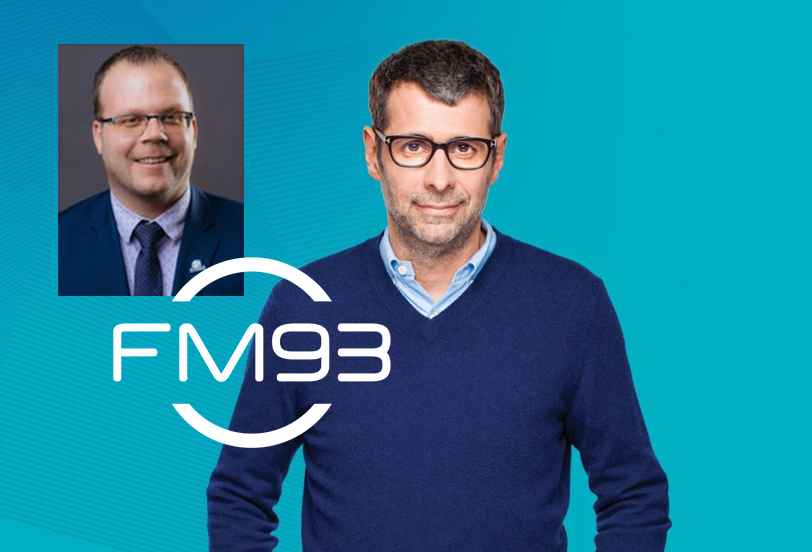 Entrevue du maire des Îles de la Madeleine sur le FM93