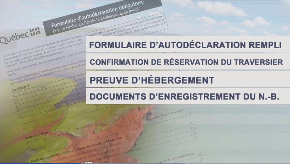 Mise au point sur la route à suivre pour se rendre aux Îles-de-la-Madeleine