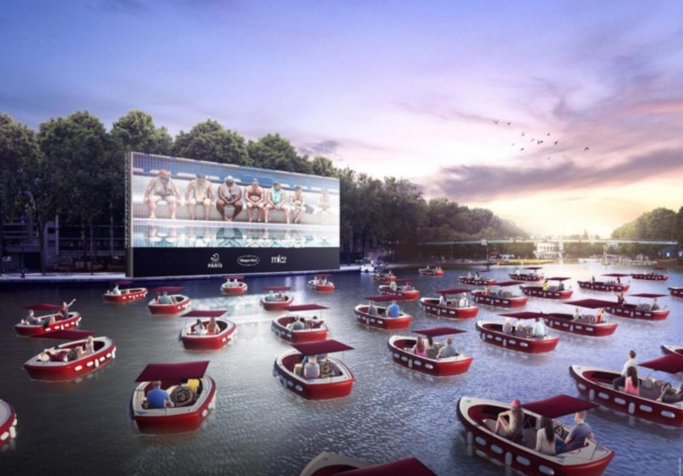 Un cinéma flottant et gratuit s’invite sur le bassin de la Villette