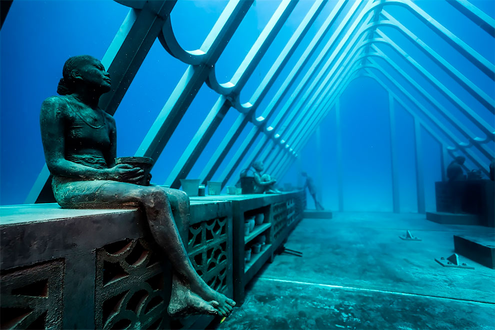 Jason DeCaires Taylor crée un autre musée sous-marin