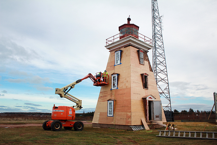 Î.-P.-É. : Le phare de Cap-Egmont est en réparation