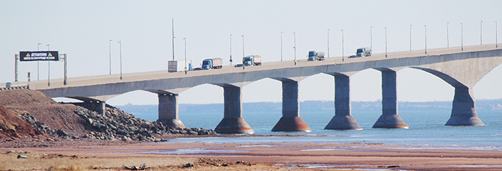 Droits de péage du pont de la Confédération