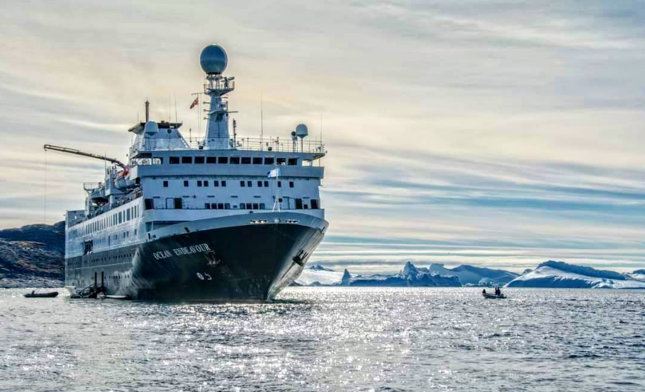Le OCEAN ENDEAVOUR jettera l’ancre aux Îles mercredi