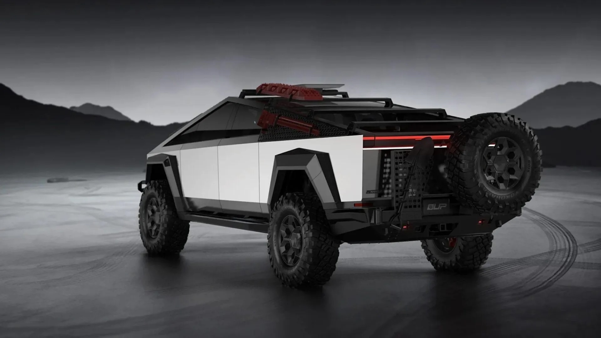 À peine dévoilé, le Tesla Cybertruck a droit à des accessoires tout-terrains