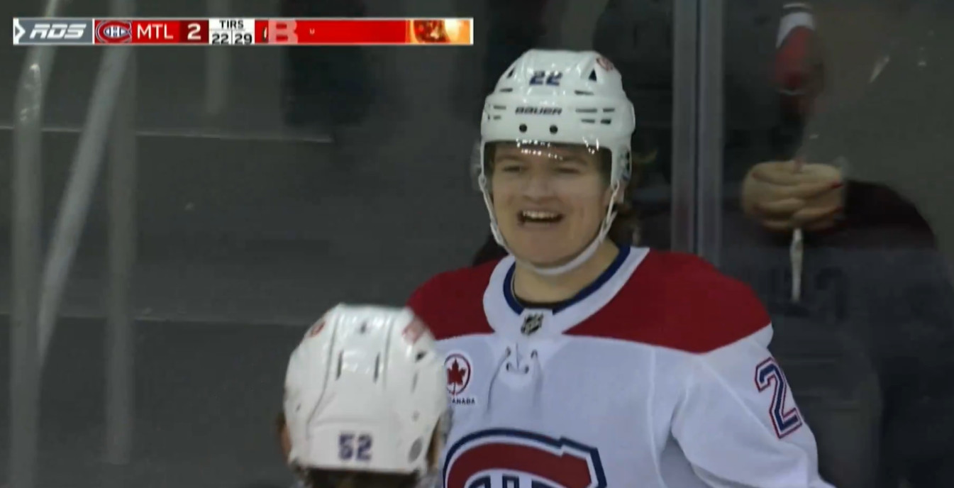 Cole Caufield : troisième dans la LNH pour les buts gagnants