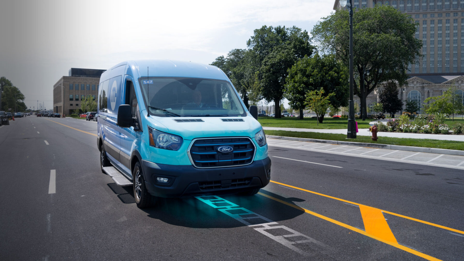 Une première route avec recharge par induction intégrée en Amérique du Nord