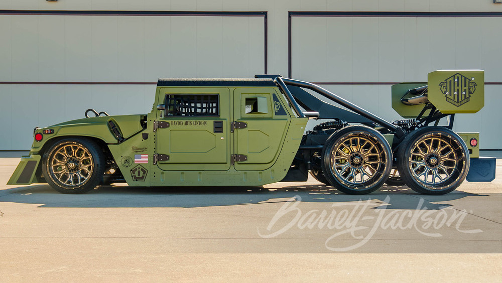 Un Humvee 6×6 à moteur HEMI Hellcat de 717 chevaux en vente à l’encan Barrett-Jackson