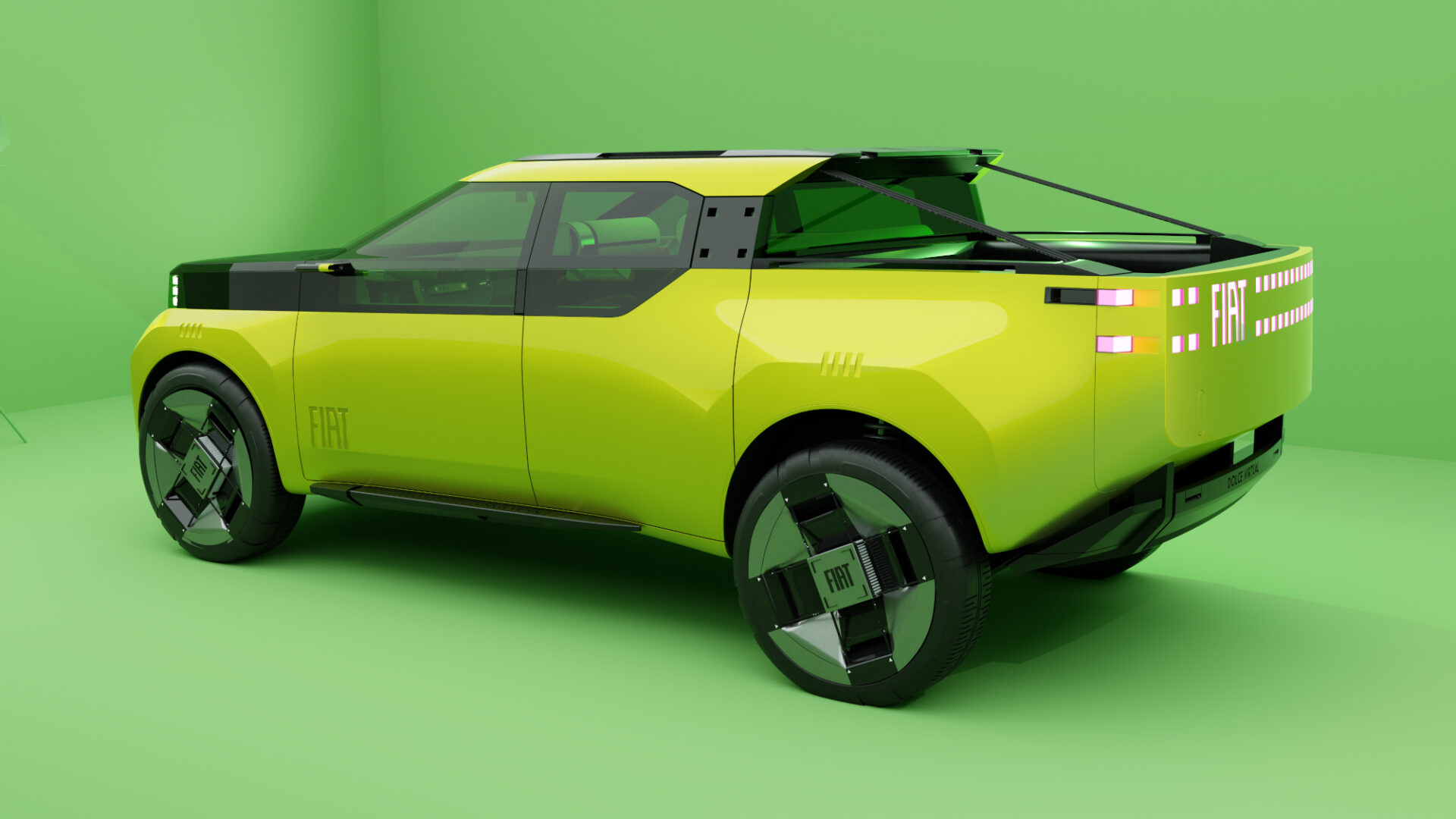 Le futur de Fiat à travers une série de véhicules concepts, dont une camionnette