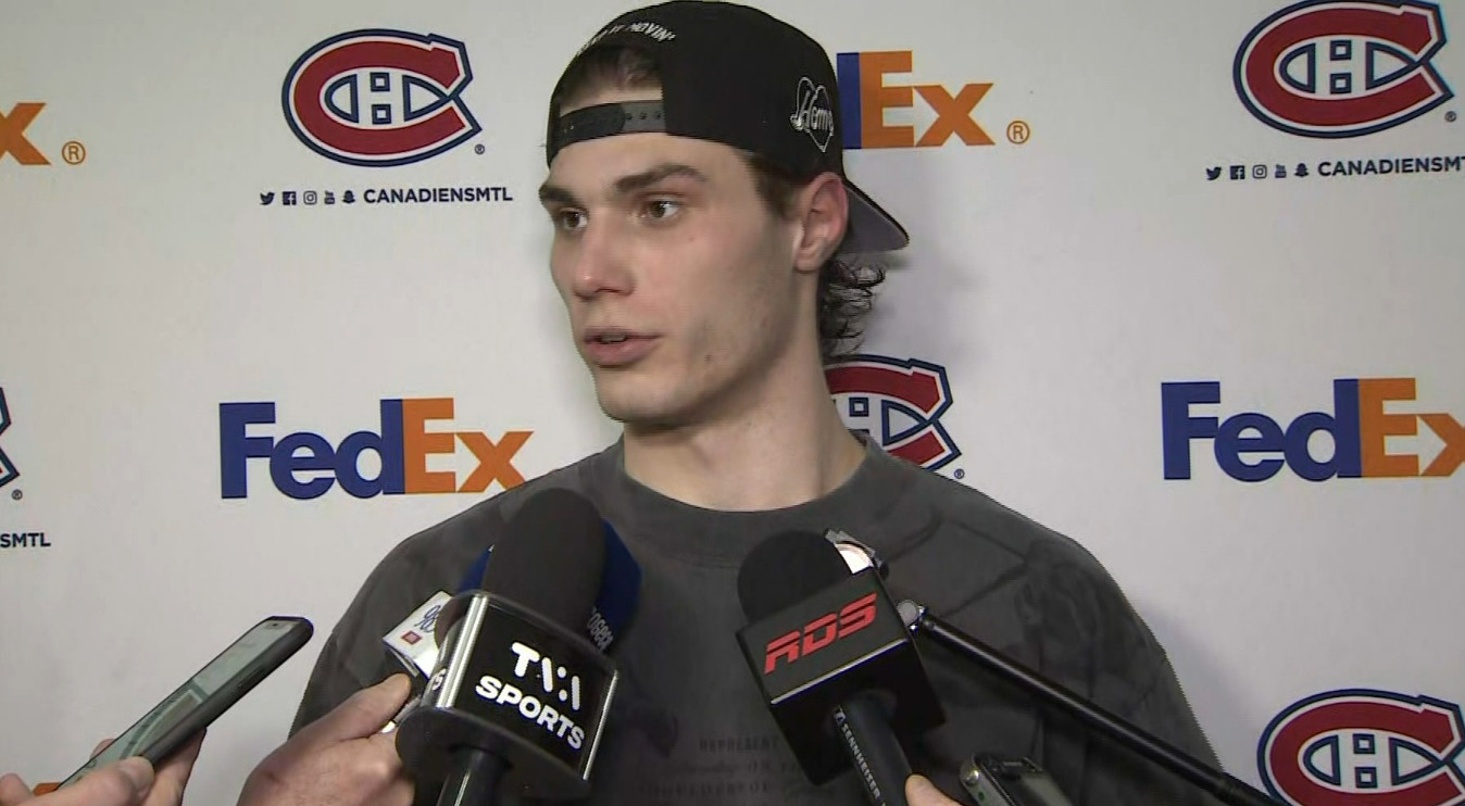 Entraînement : journée de traitements pour Suzuki, Caufield et Slafkovsky