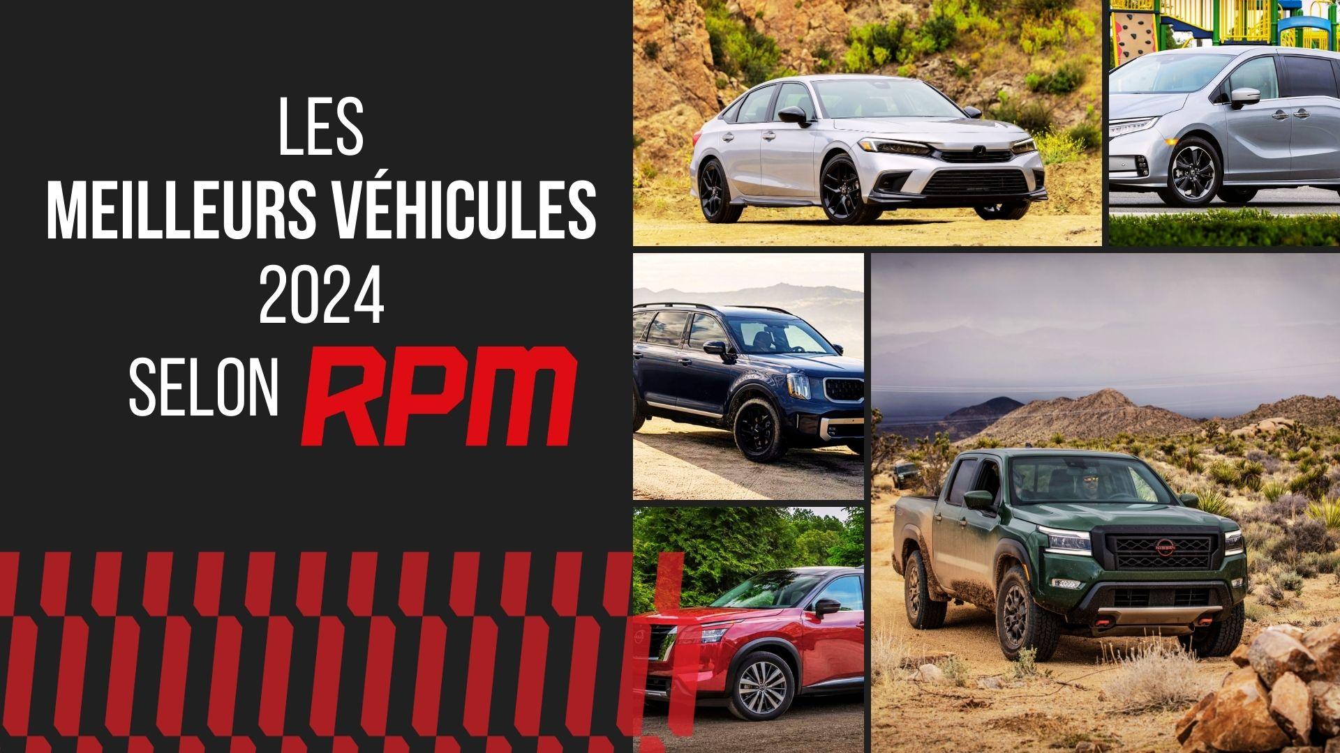 RPM dévoile ses « meilleurs véhicules 2024 » dans 20 catégories