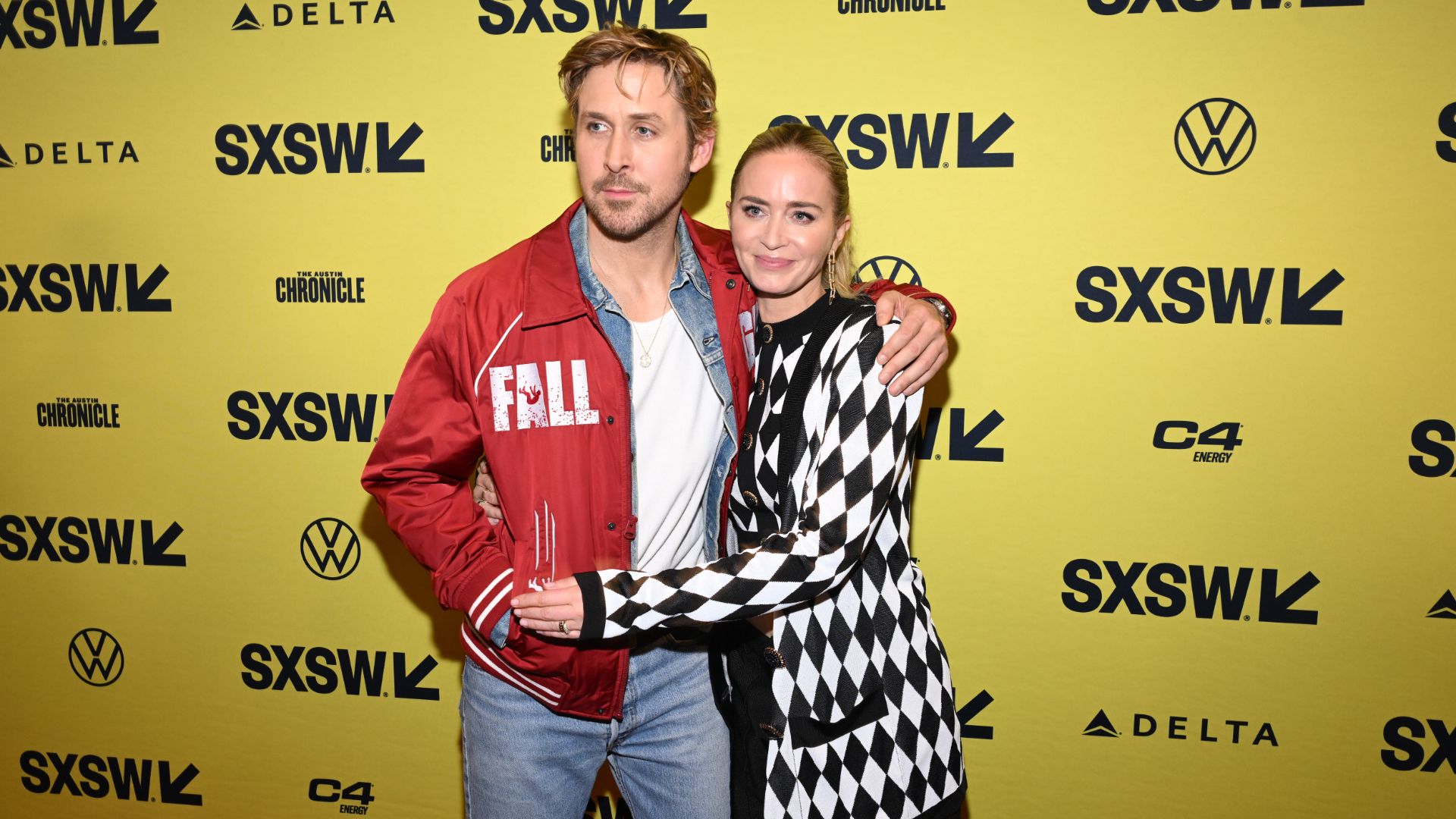 Ryan Gosling et Emily Blunt sont adorables à la première de The Fall Guy
