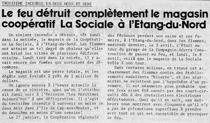 Le Radar, vol. 2 no. 52, du 11 avril 1974, p. 4