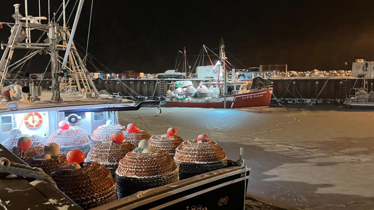 Dame nature retarde le début de la pêche au crabe des neiges